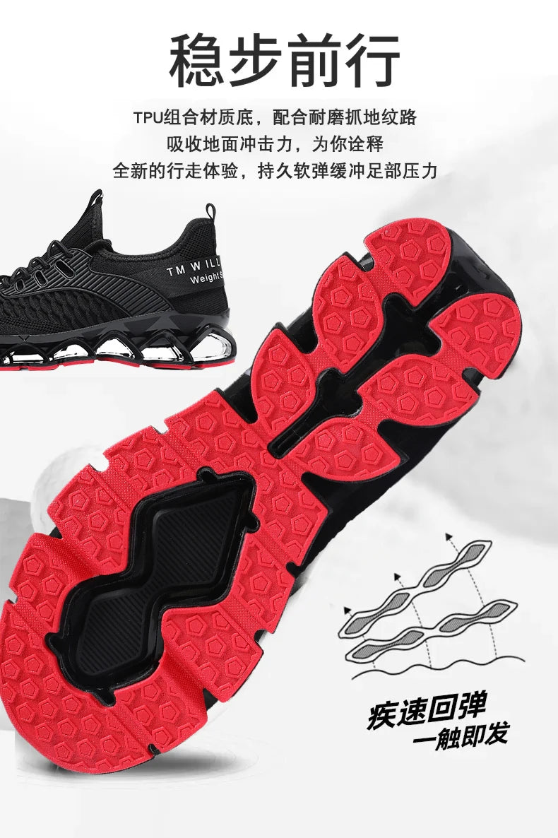 Men's Breathable Casual Sneakers Luxury Fashion Running Trainer Unisex Comfortable Wear Tenis Race Shoes