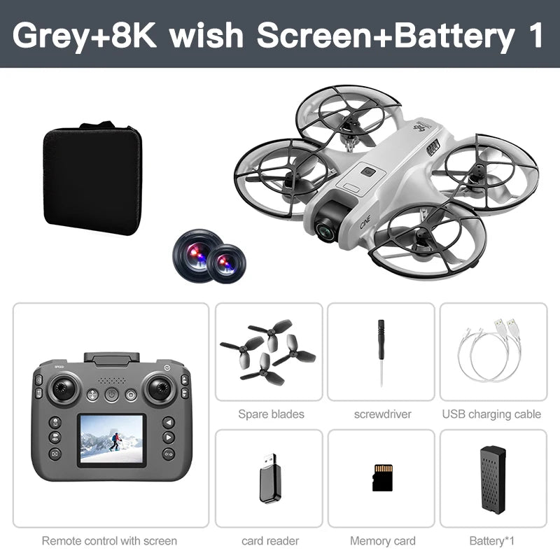 Original MINI V666 Drone 4K Professional WIFI 5G Dron Obstacle Avoidance Brushless Altitude Headless Mode RC Quadcopter Toys