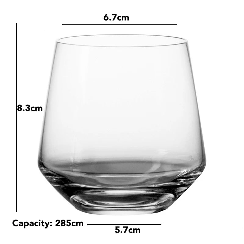 Whiskey Glasses, Scotch Whisky, Bourbon, Cocktails, RUM, Durable Whiskey Glasses