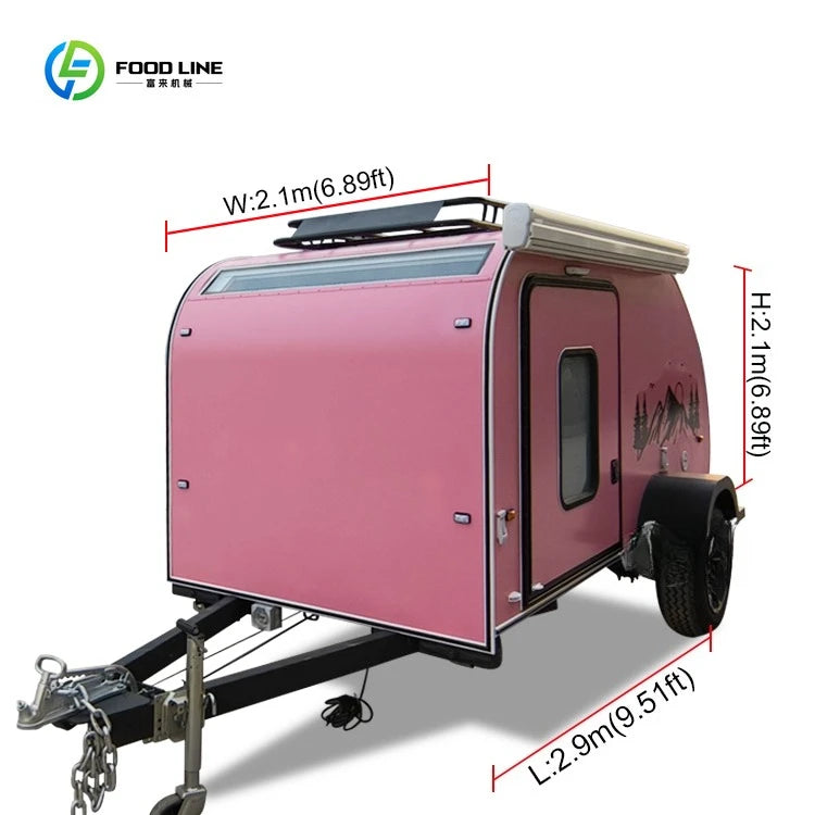 Camp Trailer off Road caravan Car Campers and Rvs Camping Travel Trailer