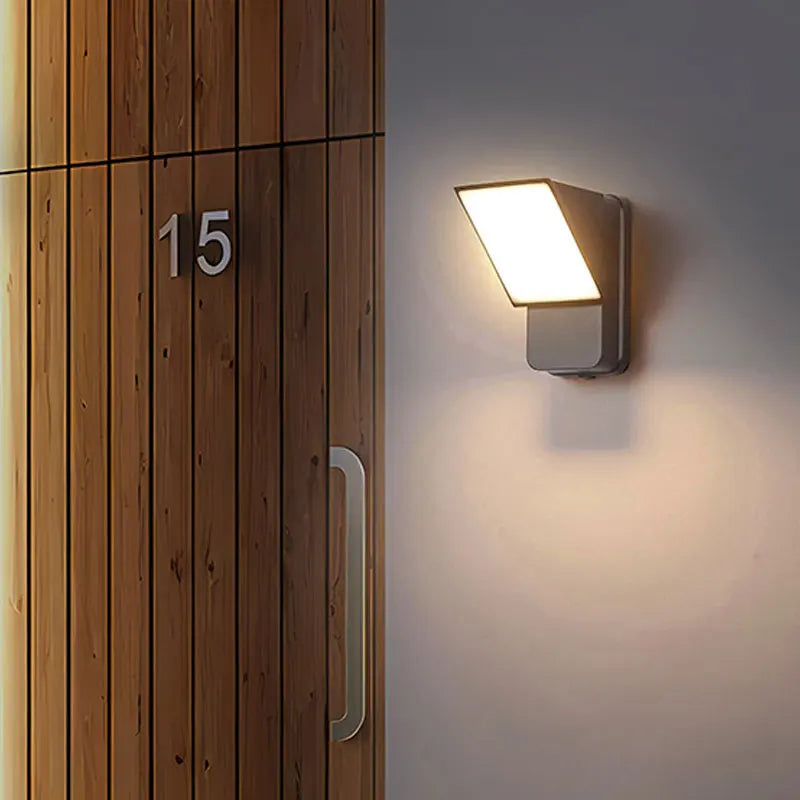 Led Bedroom Headboard Stairs Balcony Background Aisle Waterproof Rotatable Wall Light