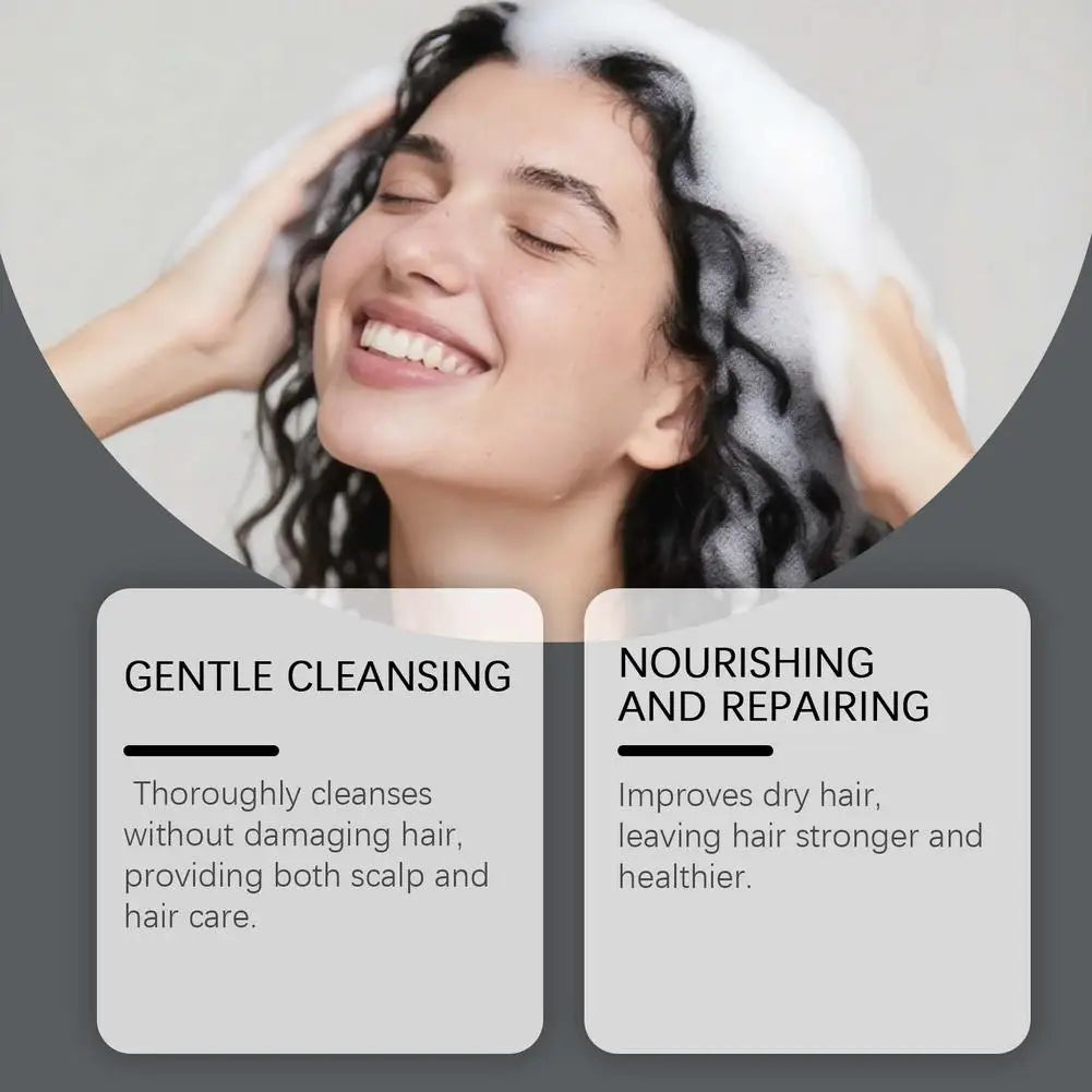 Nourishing Pepairing Rosemary Shampoo Damage Hair Deep Cleansing Scalp Oil Control Growth Strengthening Root Volumizing Shampoo