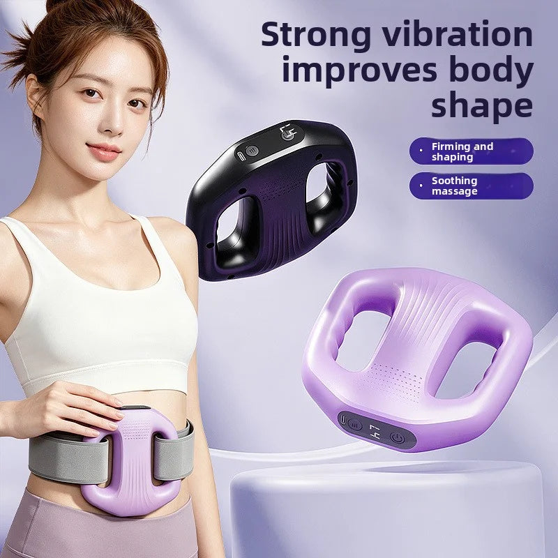 Lazy person's fascia ring fat-burning machine for belly, waist and leg slimming and body beautifying, fat-burning massage device
