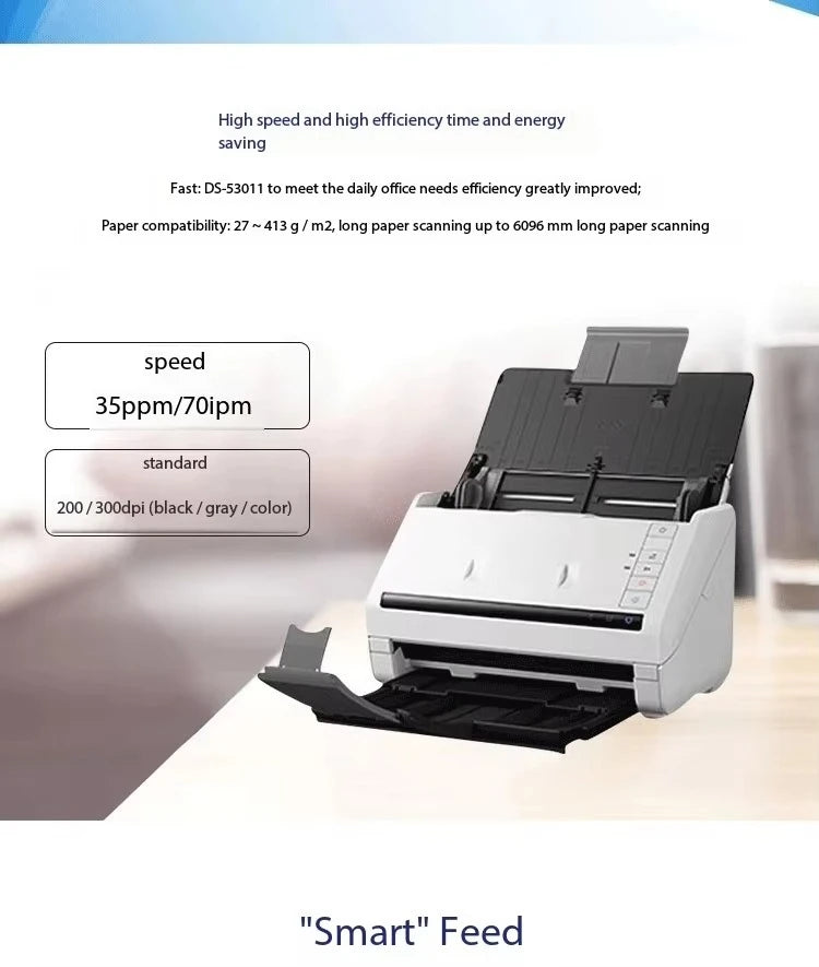 DS530 Ouble-sided Color Scanning High-definition Professional Office High-speed Automatic Continuous Feeding