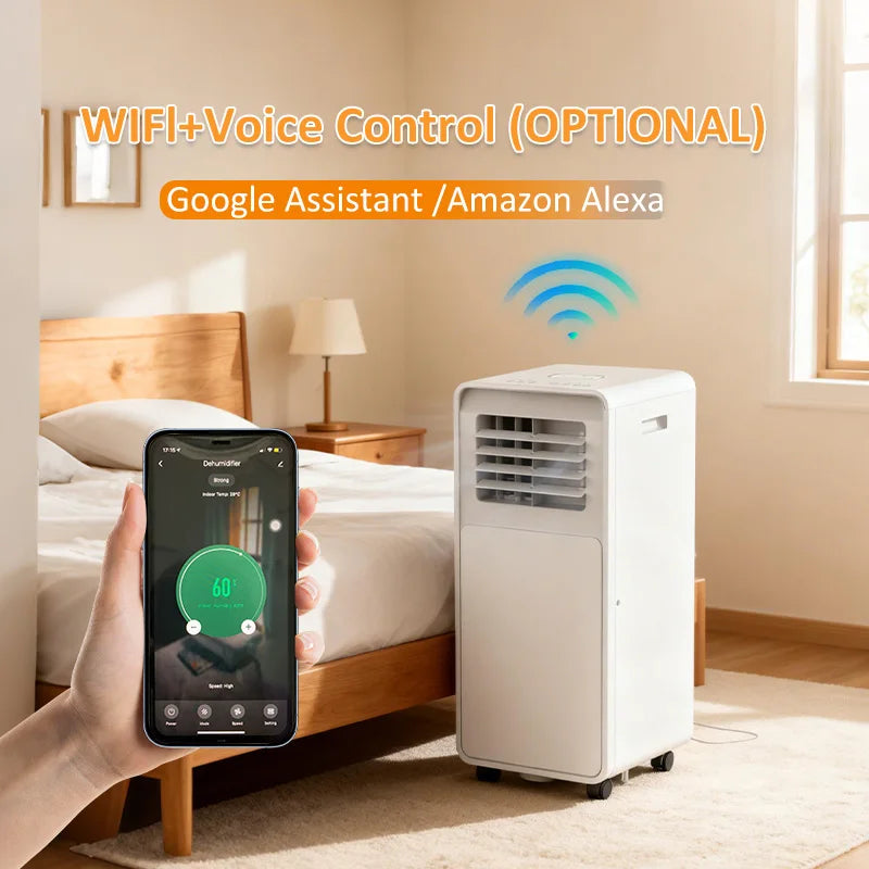 2026 New Arrival 7000BTU 1020 Wholesale Touch Panel Home-used Hotel Basement Bathroom  Portable Air Conditioner