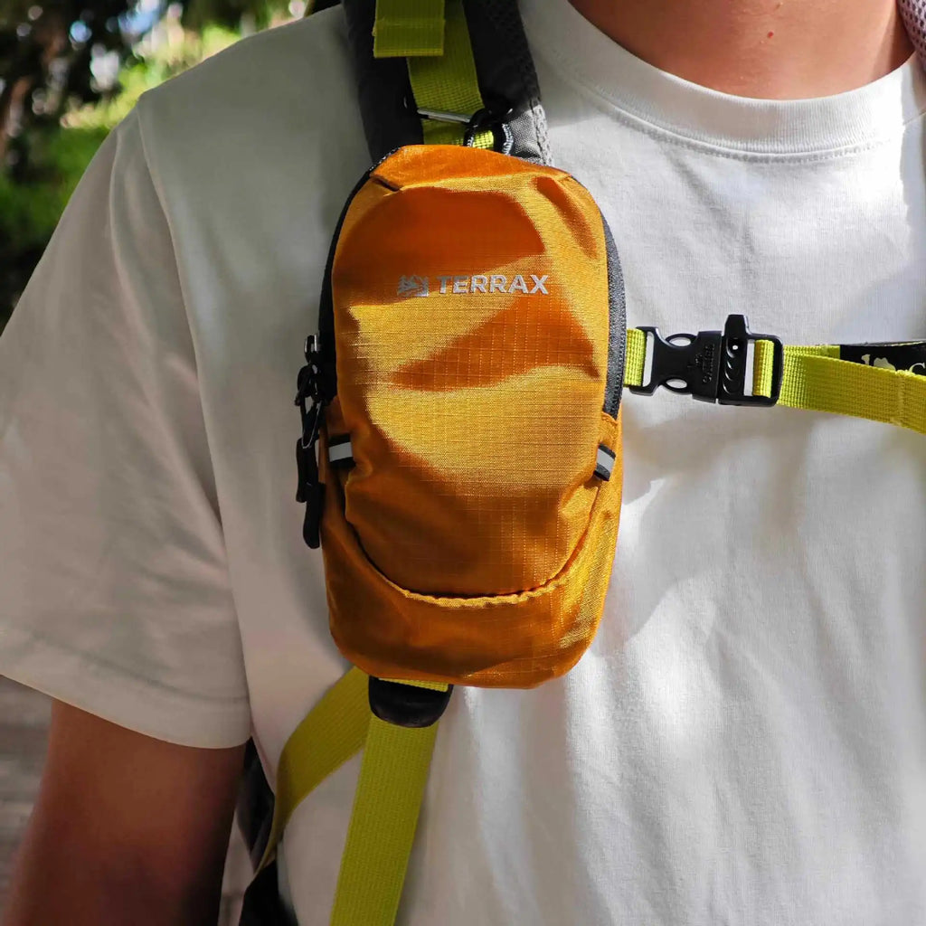 Outdoor Arm Bag Multifunctional Hiking Storage Bag Water Bottle Phone Pouch Adjustable Expand Backpack for Camping Hiking Sports