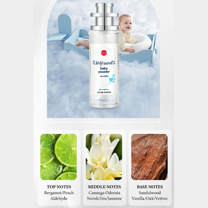 Floral Unisex Fragrance High-end Baby Milk Scented Pagoda-shaped Eau De Toilette Fresh Vanilla Lavender Deodorizing Body Spray