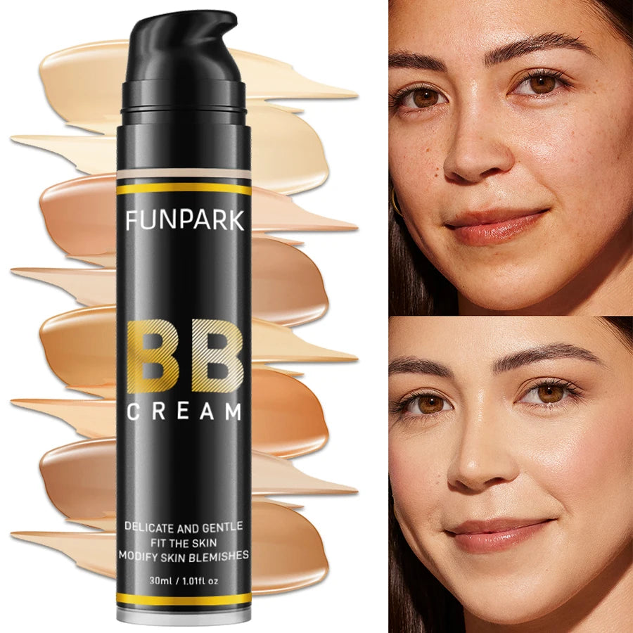 8 Colors CC Cream Foundation Moisturizing Concearler Long Lasting Waterprooof Oil  Facial Base Makeup Natural Brightening Covera