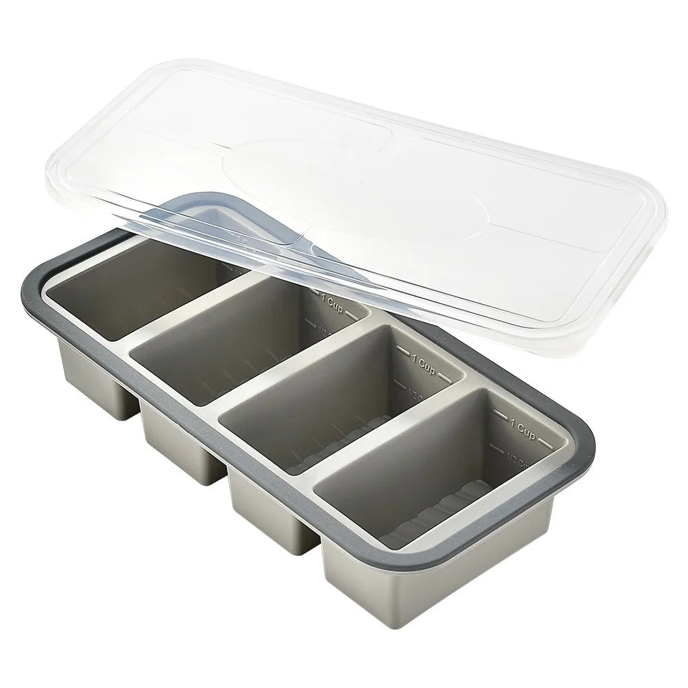 2/3/4 Grid Lunchbox Compartmentalized Wheat Straw Picnic Storage Boxs Durable Dinnerware Lunch Box
