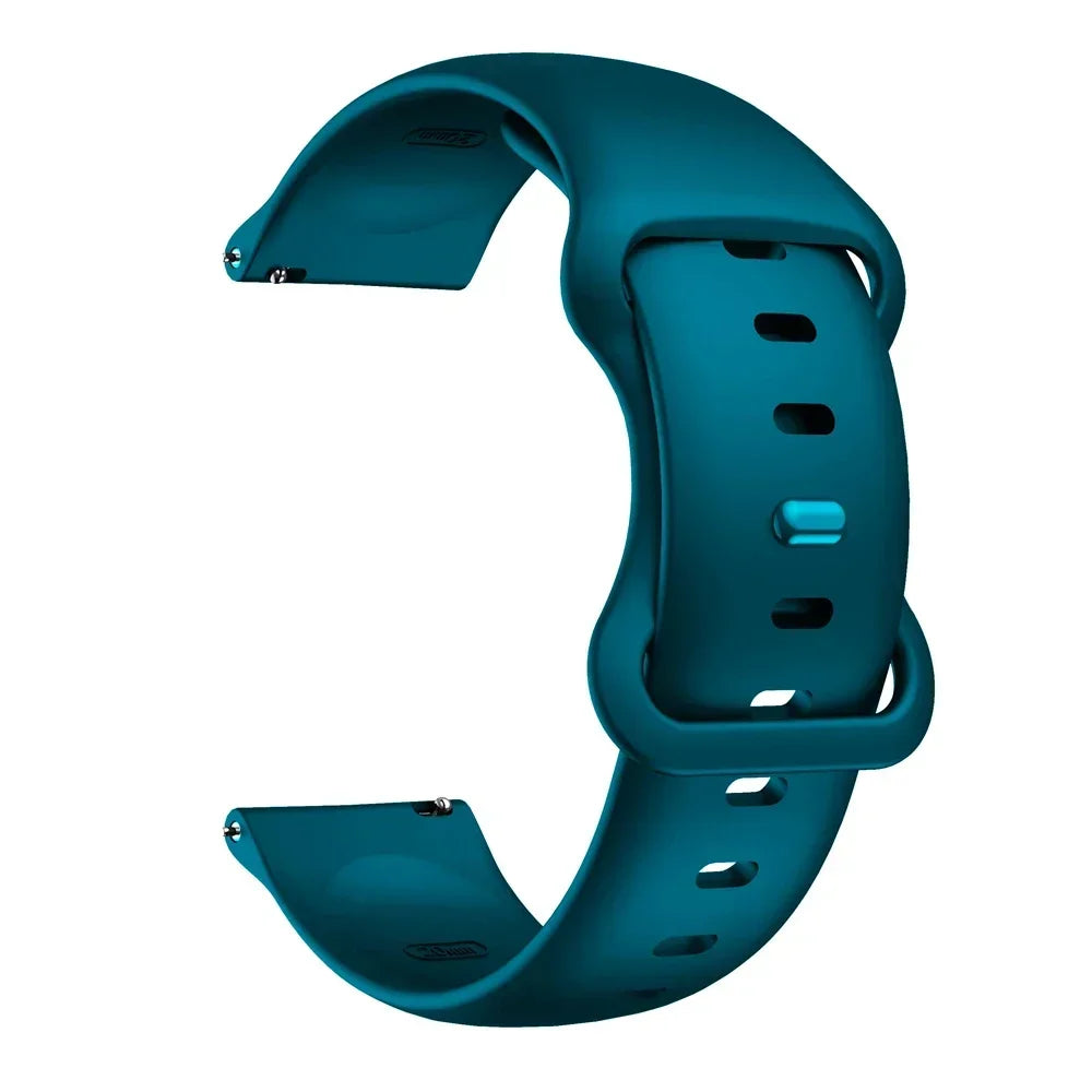 Strap For Amazfit GTS 2/4/3/GTS 2/4 Mini/GTR 4/2/2e 20mm/22mm Watch Silicone Sport Bracelet Amazfit bip 5 3/S/u pro Series band