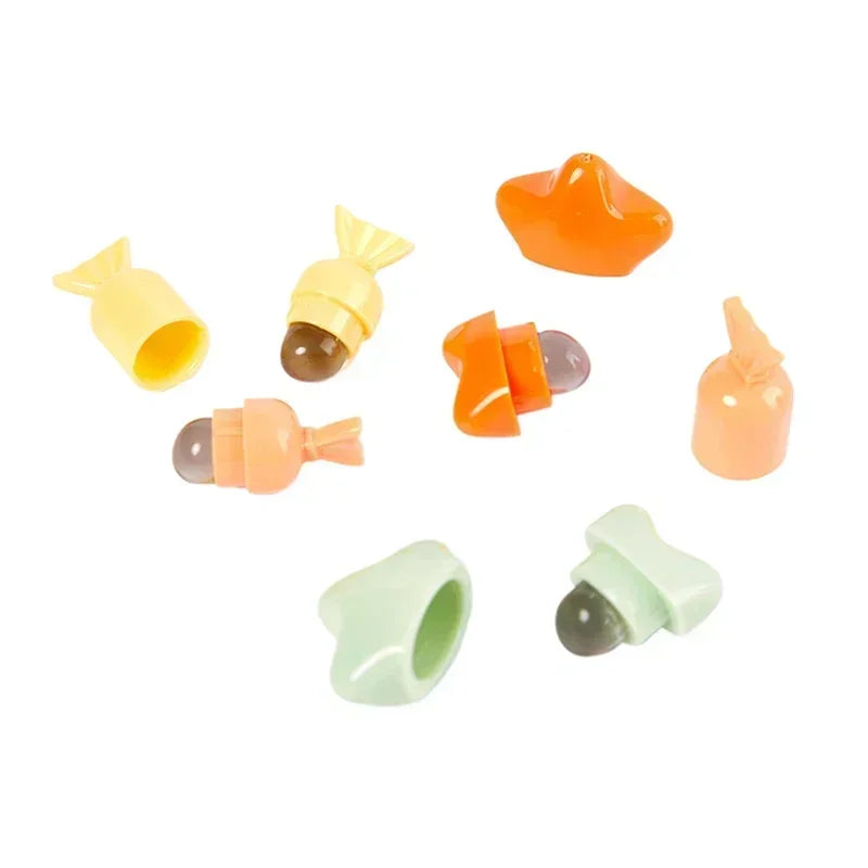 Mini Silicone Lip Brush Lipstick Brush Cute Little Covered Lip Brush Smudge Brush Portable Brush Lip Gloss Brush Makeup Brush