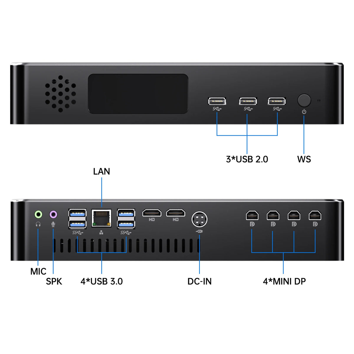 Msecore MV10 Intel i9 i7 Windows 11 Micro Mini PC Desktop Gaming Computer Gamer pc DDR4 NVME SSD WiFi6 Bluetooth 5.0 4K Minipc