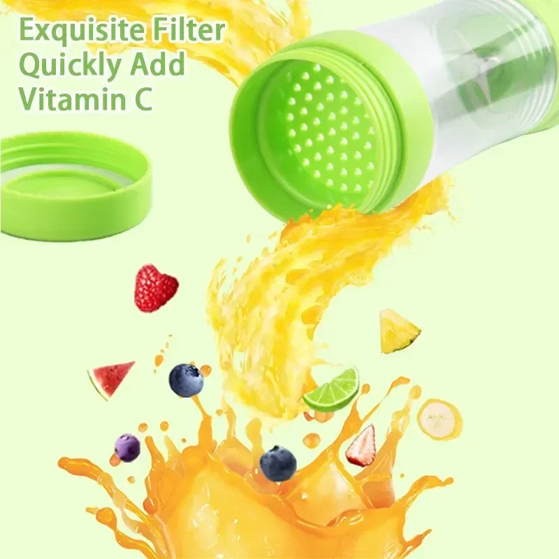 2026 Hot Selling Items USB Charging Electric Juicer Cup 6 Leaf Blade Mini Portable Blender Fruit Juice Extractor for Home Travel