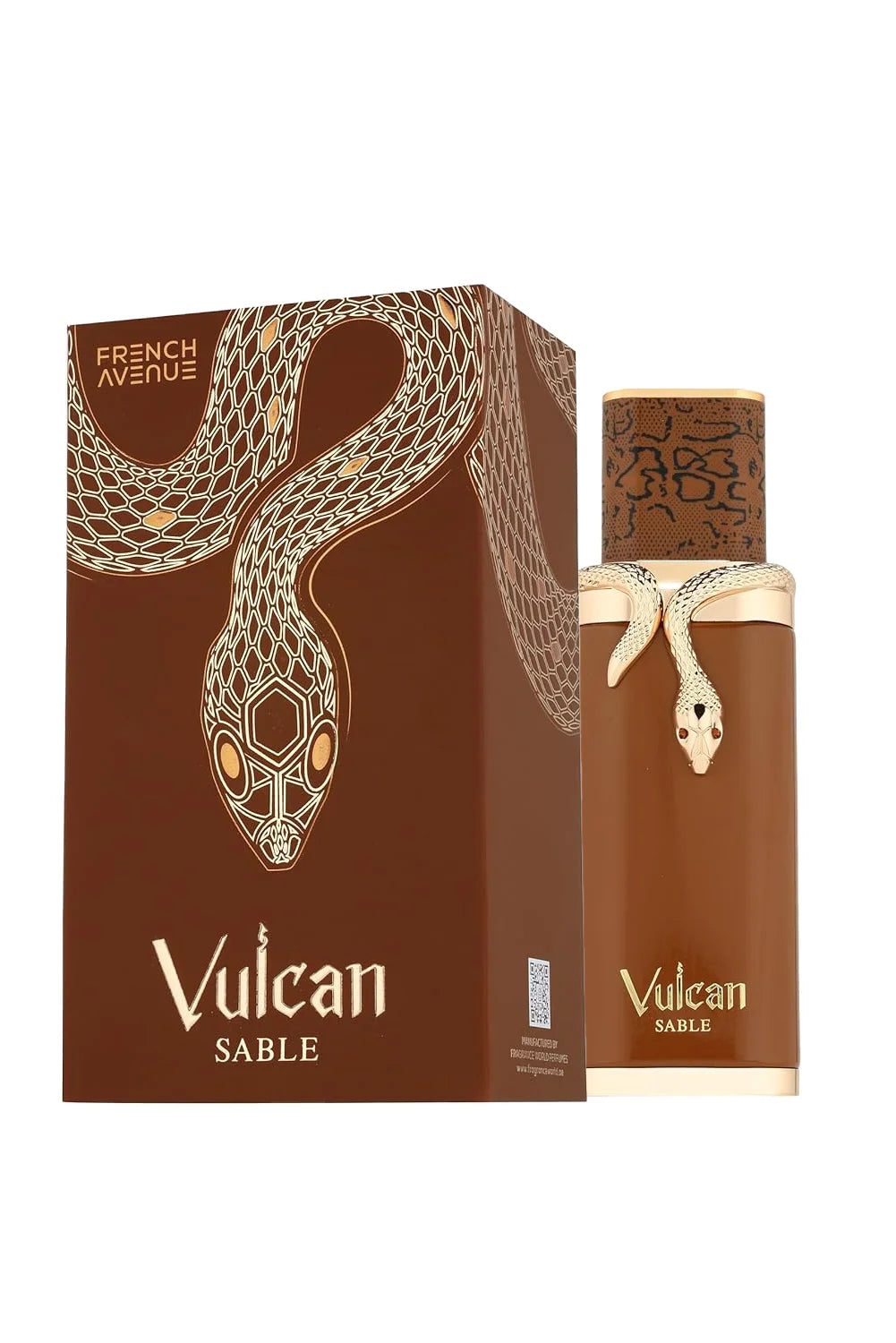 French Avenue Vulcan Set Eau De Parfum, Sable & Baie & Feu Long Lasting Arabic Perfume for Men & Women, 2.7oz / 80ml