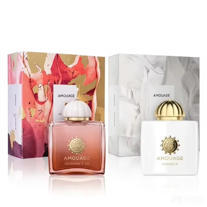 Amouage Unisex Eau De Parfum Collection, Guidance 46 Interlude Lilac Love, Woody‑Oriental Arabian Scent 100ml