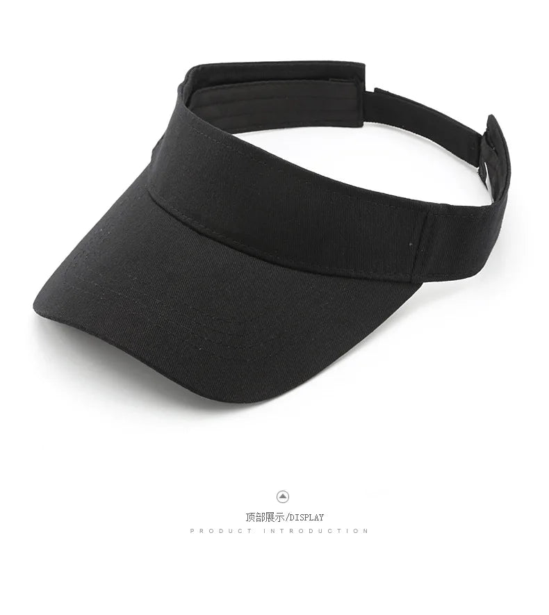 Fashionable retro solid color flat brim baseball cap, outdoor women's sun protection breathable open-top cap, duckbill cap