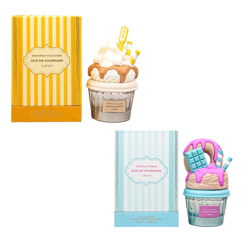 Women's Middle Eastern Arabian Perfume Gift Set 75ml - Creamy Ice Cream Sweet Fragrance