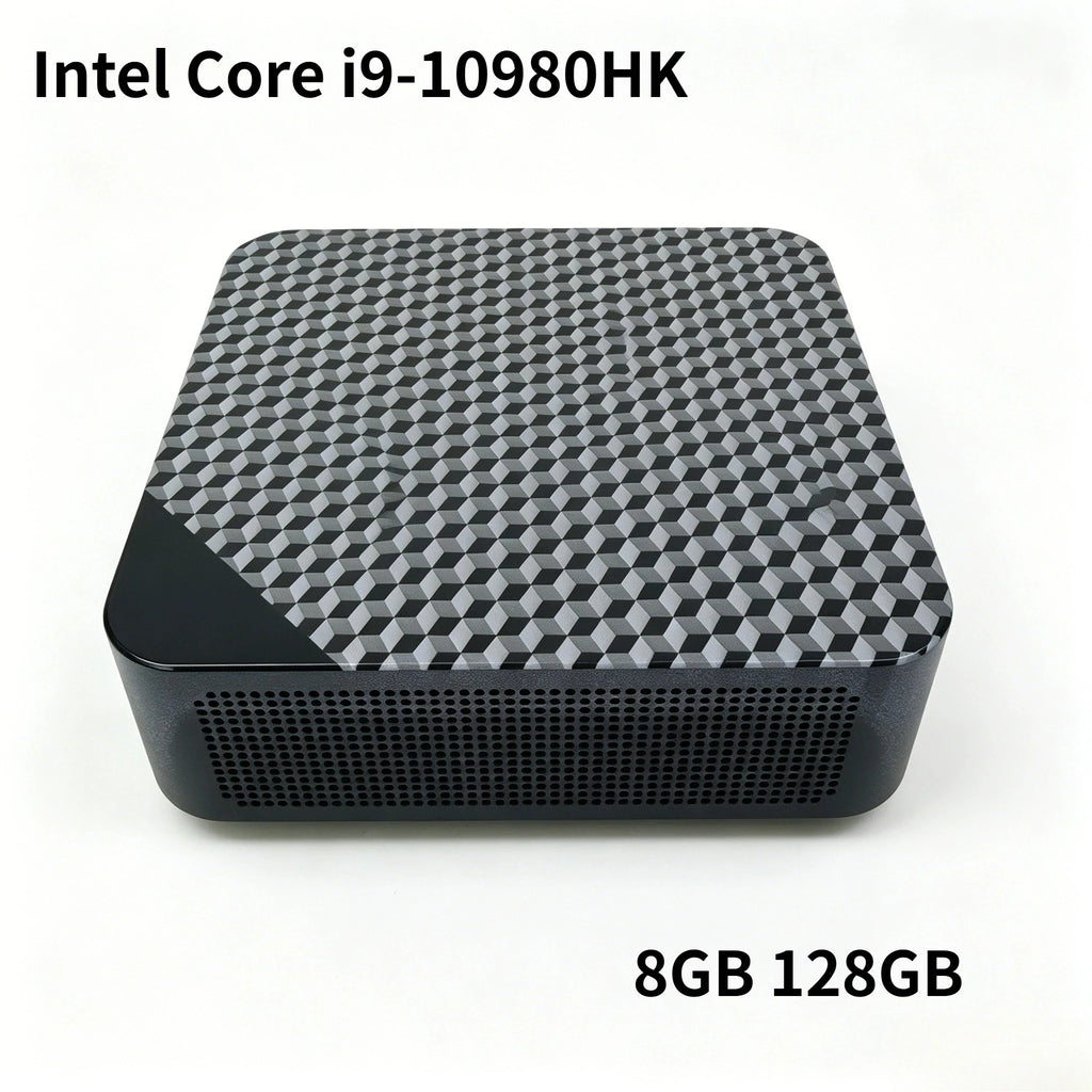 Intel Core i9-10980HK Mini PC 16GB DDR4 512GB NVMe SSD Triple 4K Display WiFi6 BT5.2 Silent Office Home Desktop Pro