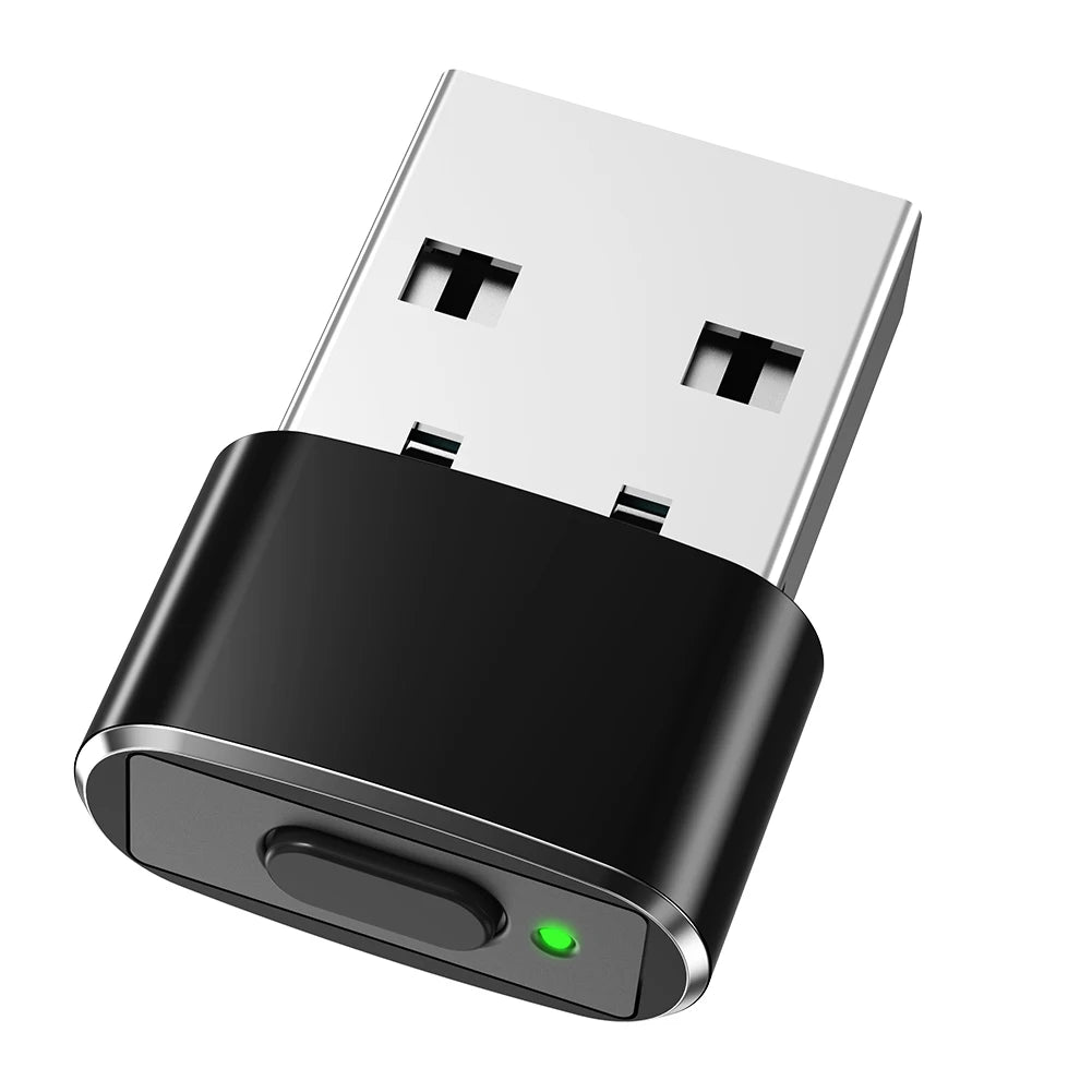 Mouse Jiggler Undetectable Automatic Mover USB Port Undetectable Automatic Shaker Keeps Computer Awake Simulate For PC Laptop