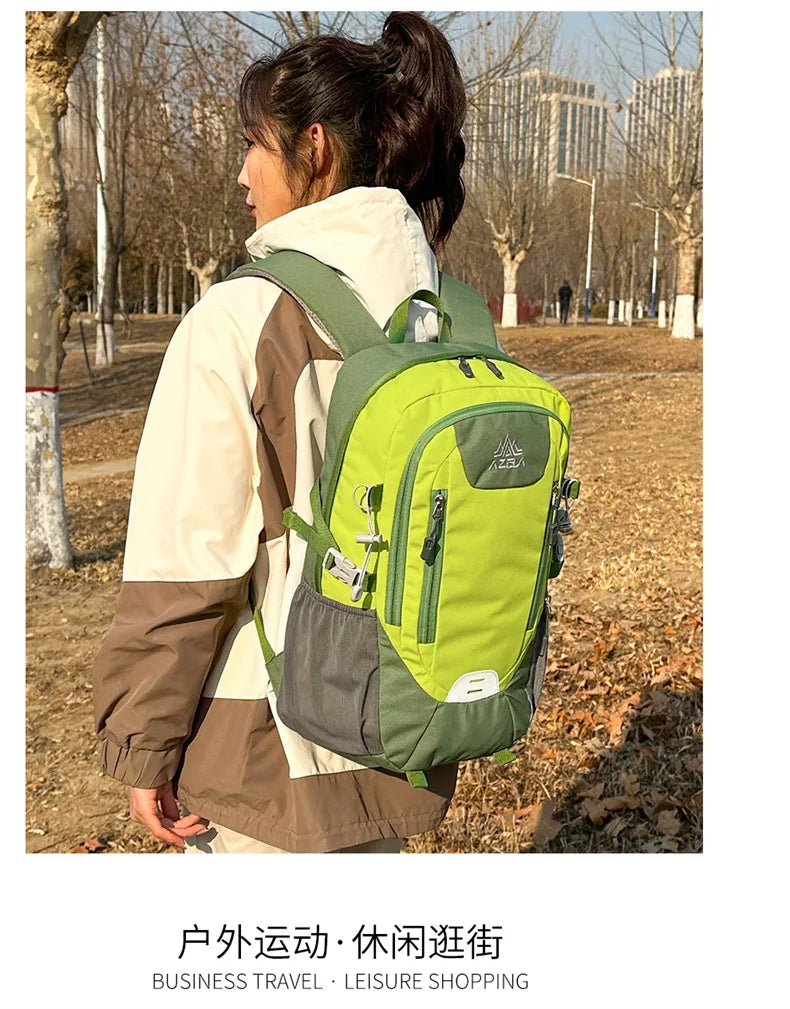 Outdoor Hiking Backpack for Women and Men Nylon Waterproof Travel Backpacks High Quality Mountaineering Camping Sports Bag