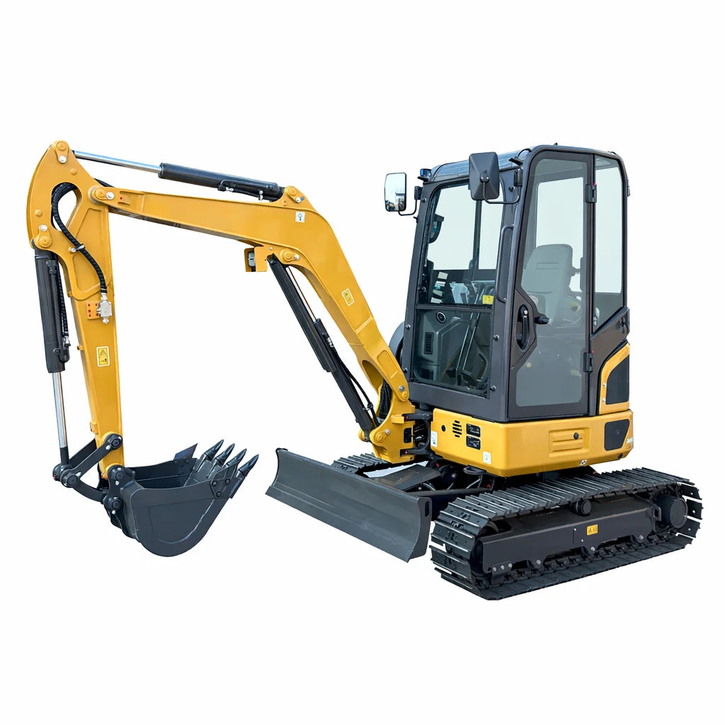 2026 Mini Digger Cheap Price 22kN Bucket Digging Force 36kN Traction for Farmland Renovation Mini Excavator