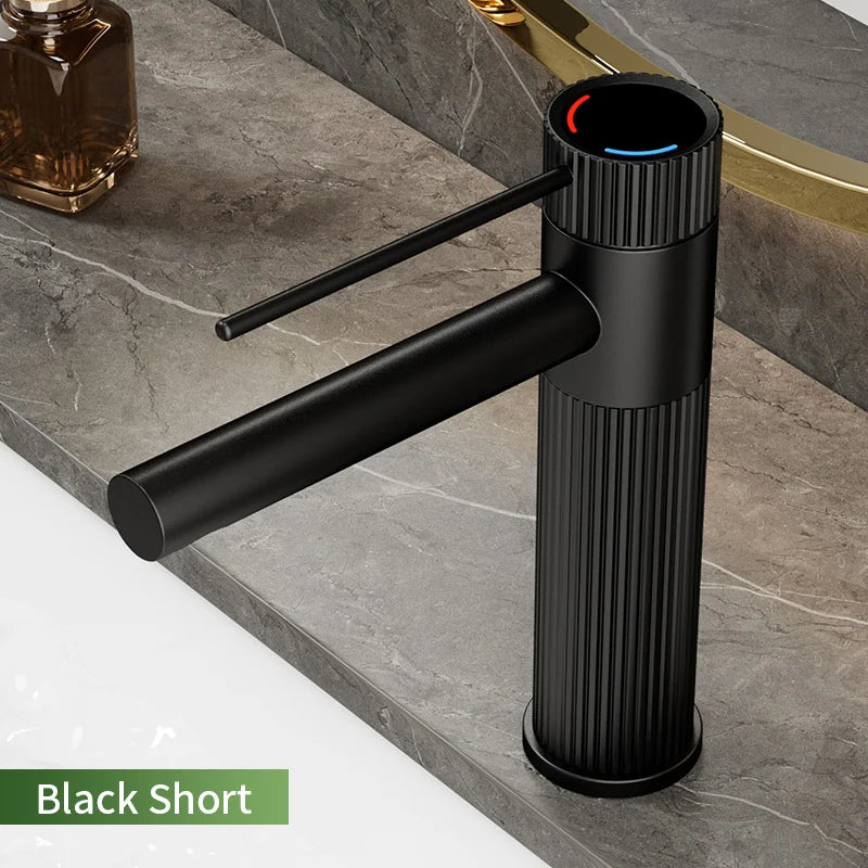 Stainless Steel Basin Faucet Gold/Black Bathroom Faucets Crane Tall Sink Faucet Hot Cold Water Sink Mixer Bathroom Faucet