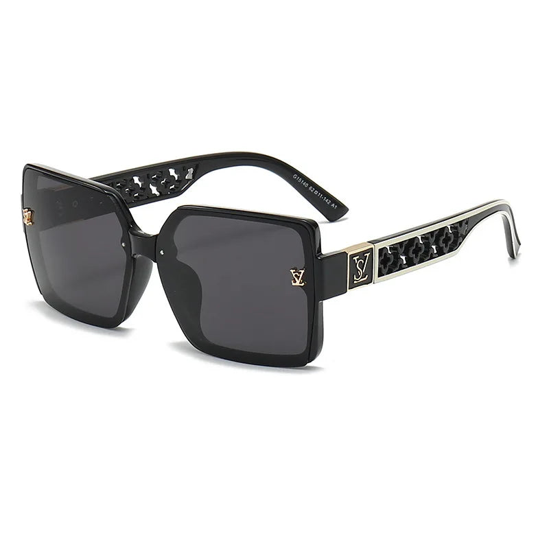 2026 New Fashion Glamour Sunglasses For Women And Men Stylish Oversize Designer Sun Glasses Square Unisex Shades UV400
