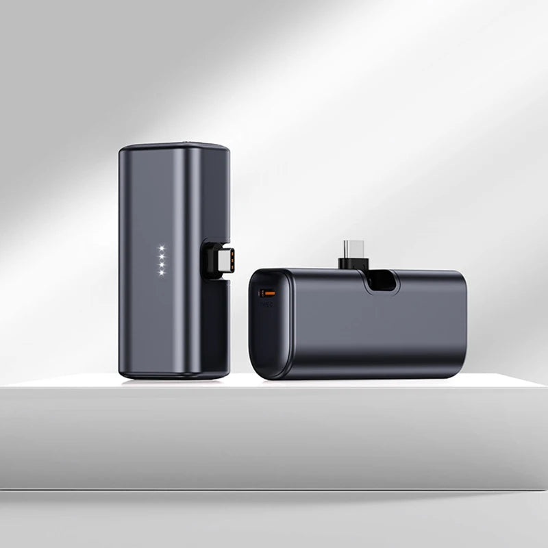 22.5W Fast Charging USB C Power Bank 500000mAh Mini Portable Charger for iPhone 15 16 Android Devices Travel Battery Pack