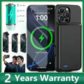 10000mah Smart Portable Battery Charger Case for IPhone 17 Air 12 13 Mini 14 15 Pro Max 16E 16 Plus 11 6 6S 7 8 Power Bank Phone