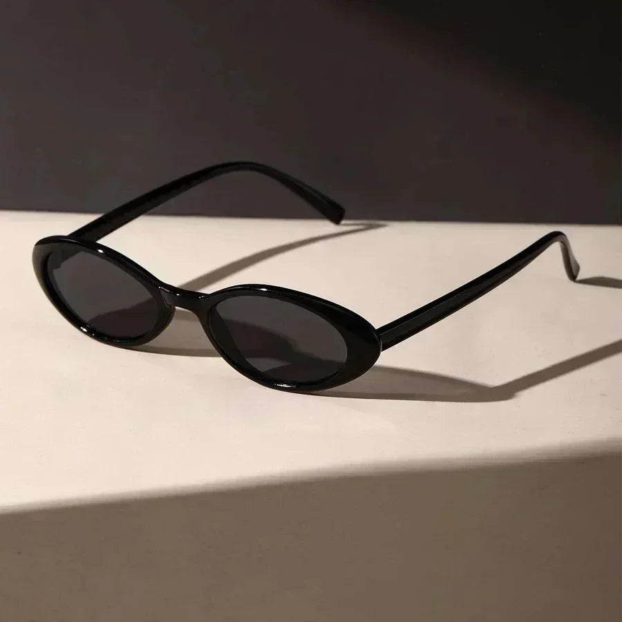 Vintage Oval Sunglasses 2025 Men Luxury Brand Designer Small Oval Sun Glasses Retro Fashion Women Sun Glasses Oculus