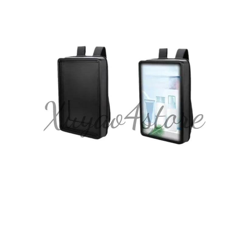Backpack 21.5-inch wall-mounted advertising machine, backpack playback advertising media, regular playback of pictures