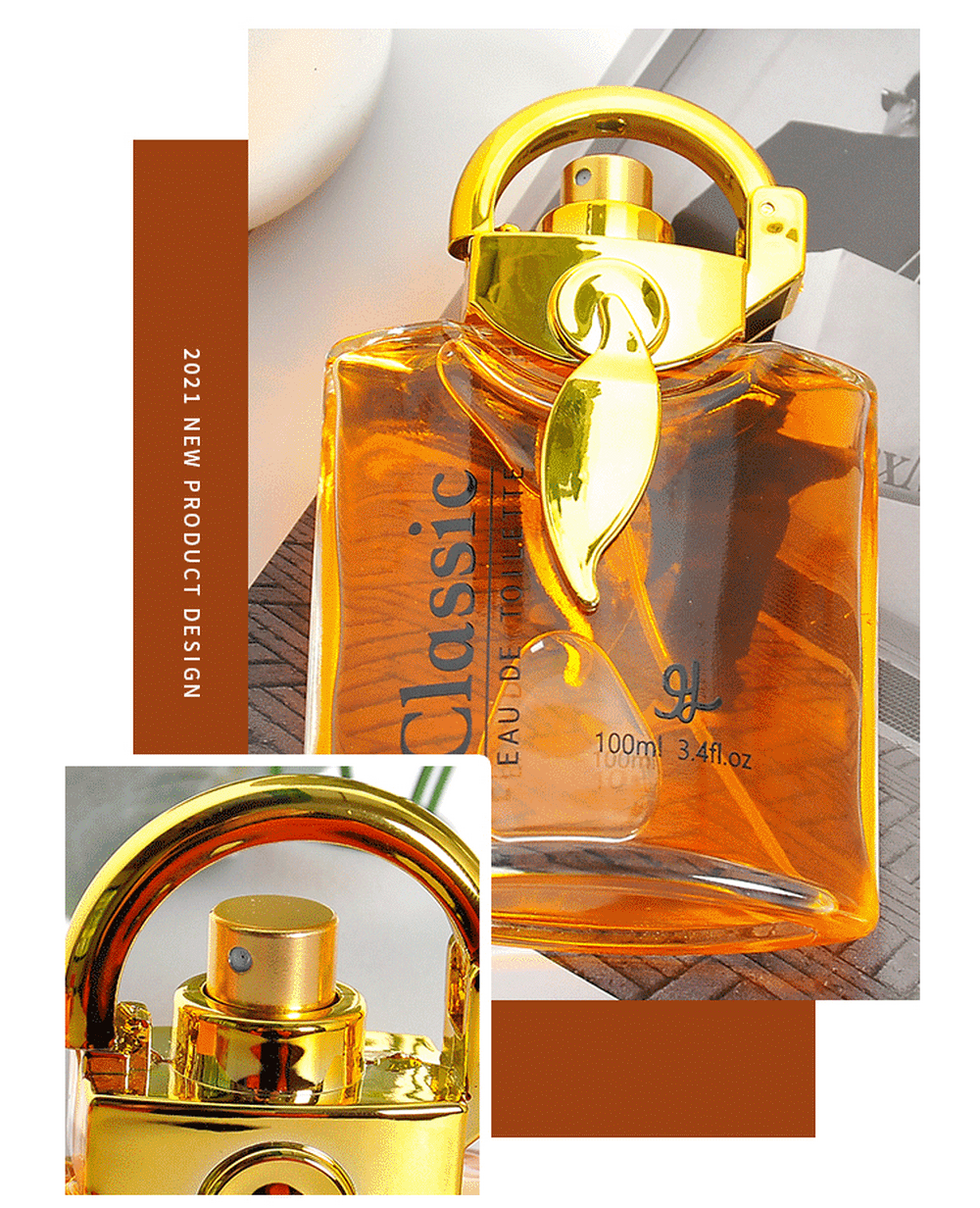 Arabic Style Perfume Men 100ML Dubai Muslim Lasting Cologne Unisex Eau De Parfum Charming Man Aroma Exotic Charm Parfums Homme