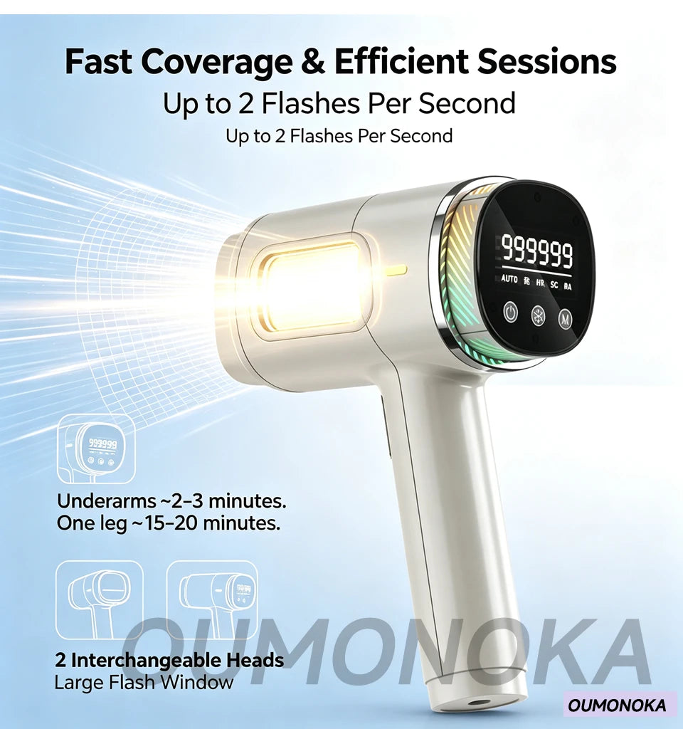 Electric IPL Permanent Laser Hair Removal Epilator for Women Facial Shaver Makeup Machine Men's Hair Cutting Tool