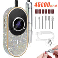 Electric Nail Drill File Professional 45000 RPM Rechargeable Nail Drill Machine Kit With Low Noise Nails Drill For Nail Art Tool