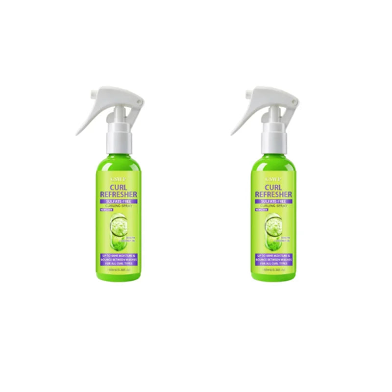 GSWP CURL REFRESHER SPRAY, Up to 48 Hours of Moisture and Bounce. Suitable for All Types of Curly Hair and Styling. 100ml/200ml