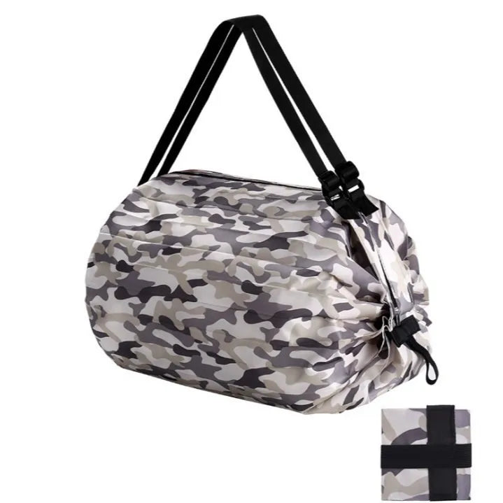 Portable Shopping Bag Large Capacity Foldable Storage Shoulder Bag Travel Handbags With Handle Outdoor EDC Camp Beach Bag