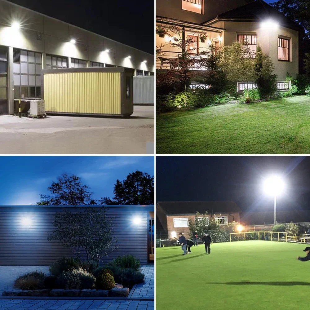 50W 100W 200W 300W 500W Led Floodlight Outdoor IP66 Waterproof 220V Reflector LED Garden Lighting Street Lamp Wall Flood Lights