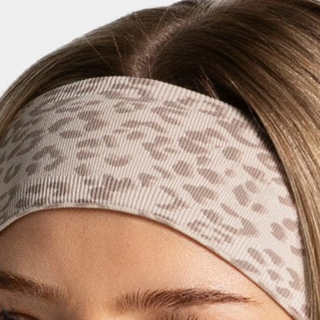 NO LOGO Women leopard print yoga fitness suit, contrasting edge sports bra high waisted leggings running cycling headband