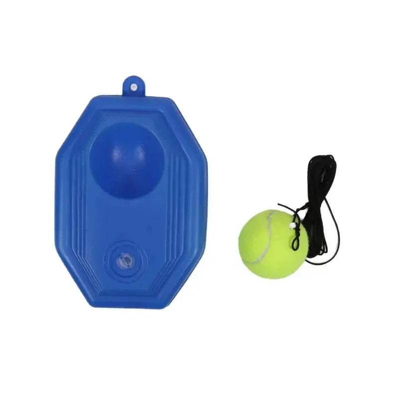 1G-Portable Tennis Rebounder Kit Tennis Trainer Rebound Ball Solo Training Equipment 1 String Balls for Beginners Exercise