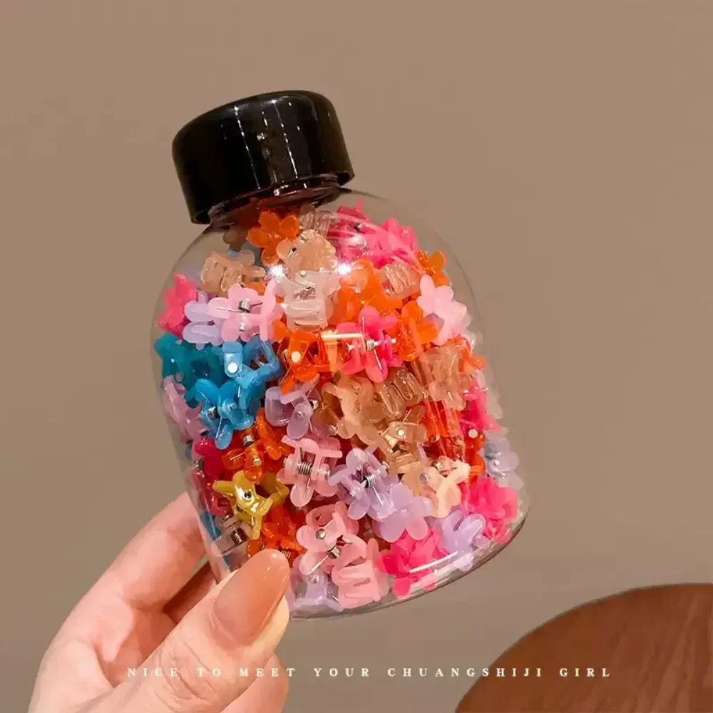 100pes/cangirl baby bangs and broken hair tool  hair grabbing claw  baby small mini hair clip, Cute girl with minimalist style ﻿