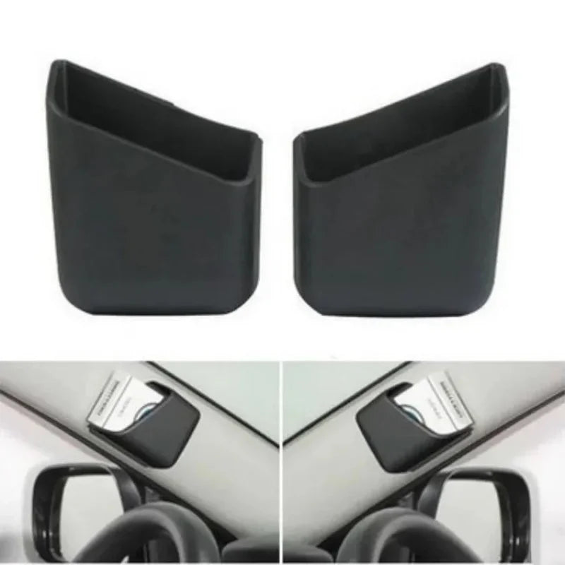 1Pair Car Organizer Auto Truck Pillar Storage Box Cigarette Phone Glasses IC Card Holder Organizers Bag Car Styling Accessories