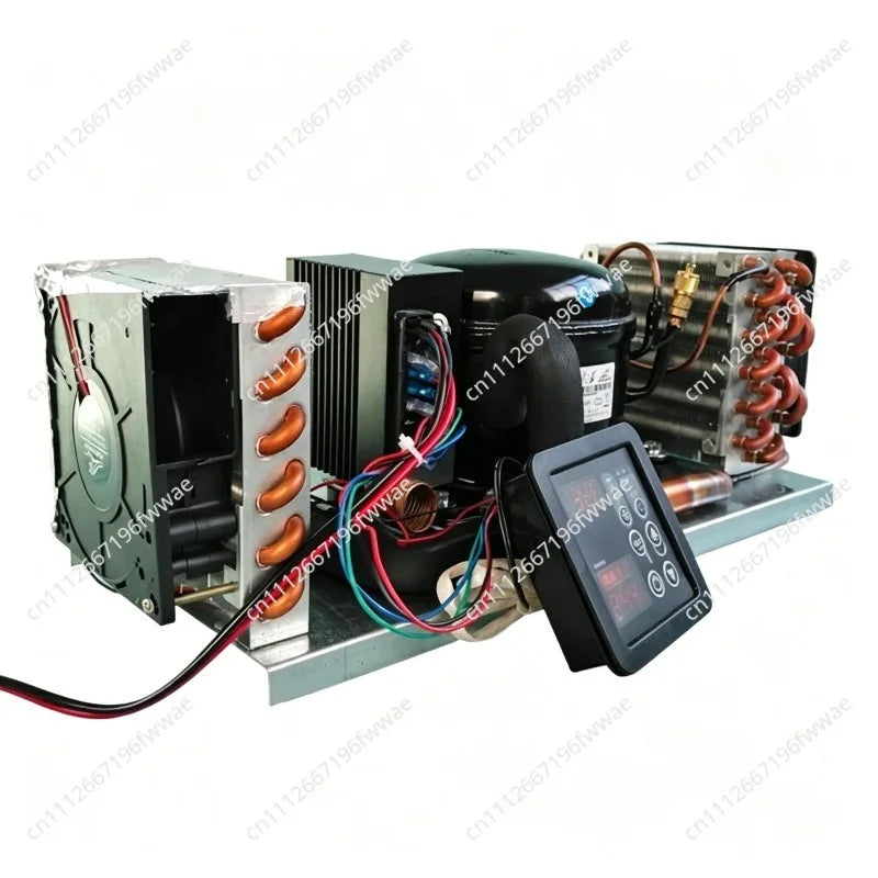 BD35A Mini Air-Cooled Integrated Unit Assembly 12V24V48V Start-Up Refrigeration Micro Air Conditioning Unit