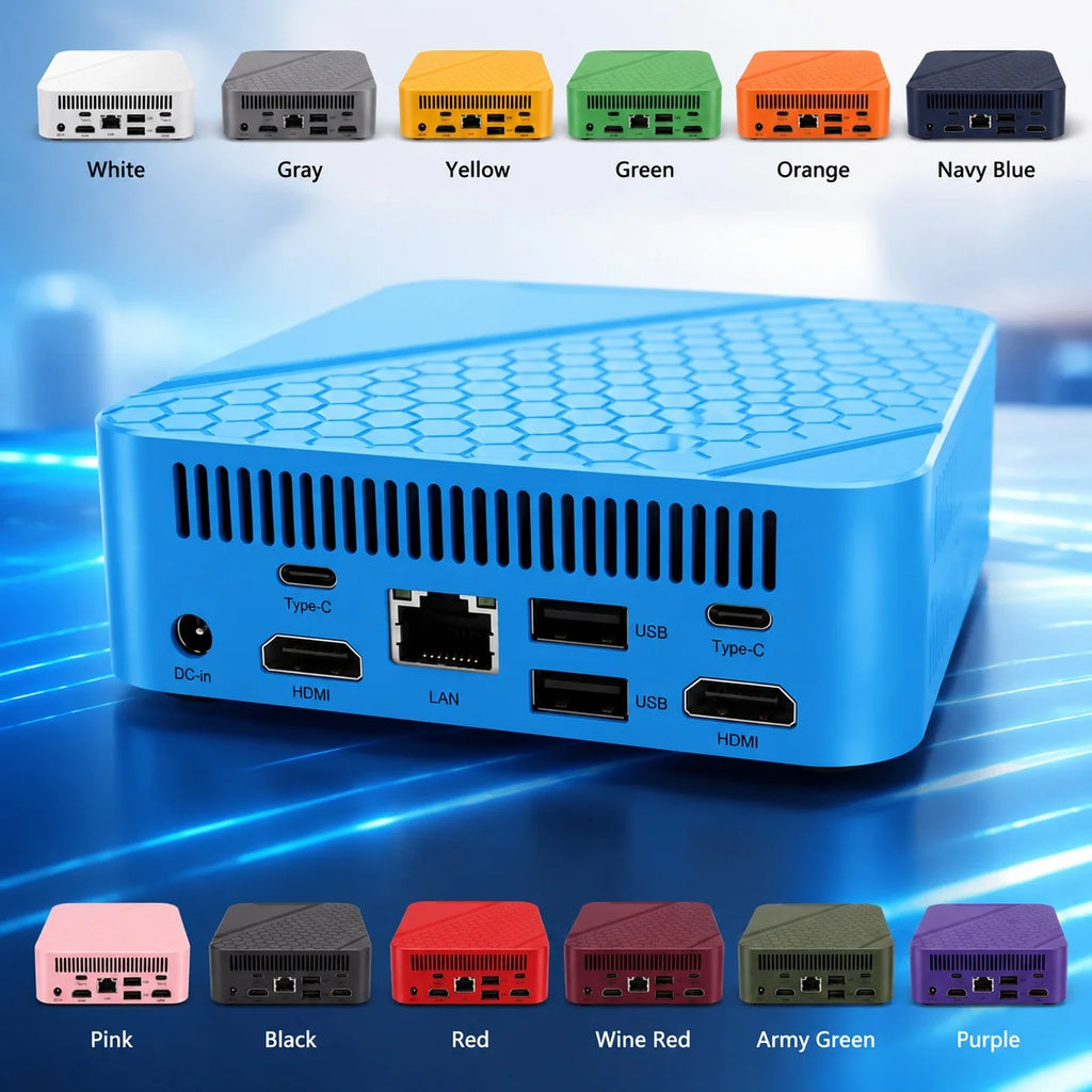 HOT Intel Core i9 10980HK Mini PC Windows 11 UHD Graphics Pocket Computer 16GB RAM minipc WiFi6 1TB 2TB SSD Desktop Gaming