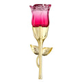 50ml WARMKISS Rose Shape Ladies Perfume Golden Stem Design Long Lasting Floral Eau De Toilette Valentine Birthday Gift