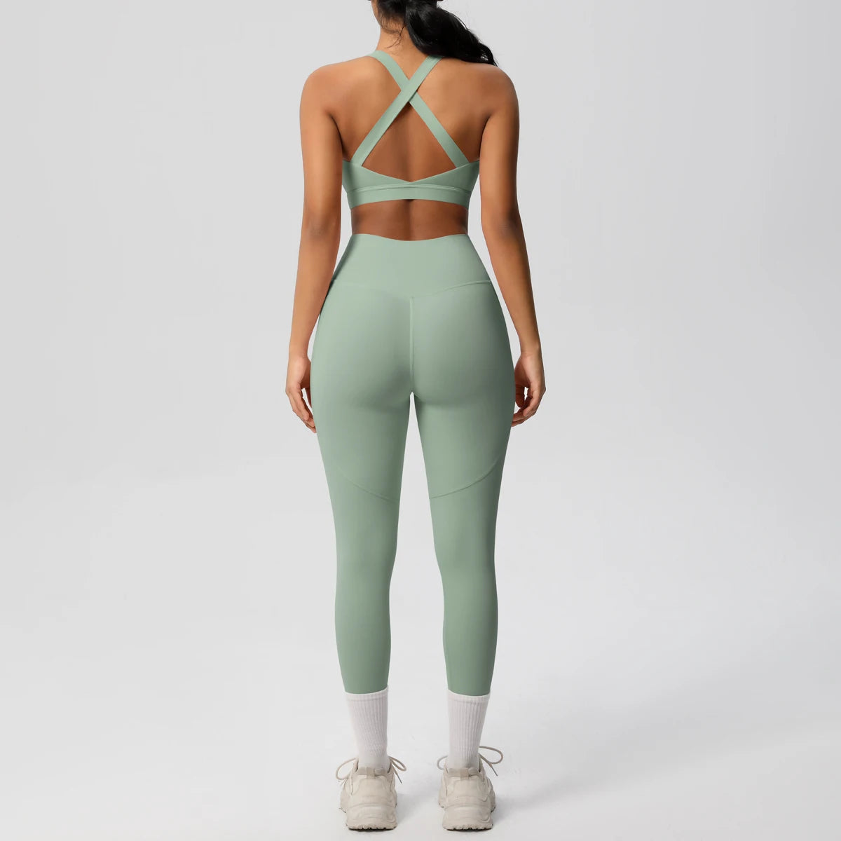 Yoga Suit Sports Set Womens Sportswear Sports Women's Yoga Bra Tummy Control Slimming Booty Leggings Women's Tracksuit