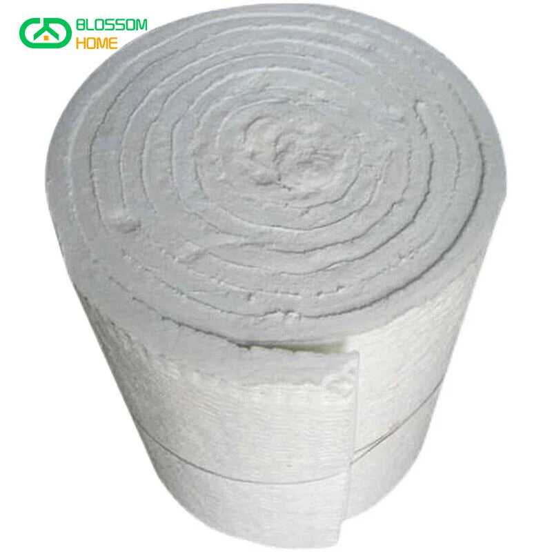 NEW 1650℃ High Temperature Resistance Zirconium Bearing Ceramic Fiber Blanket Fire Resistant Insulation Cotton 50mm 60mm Thick