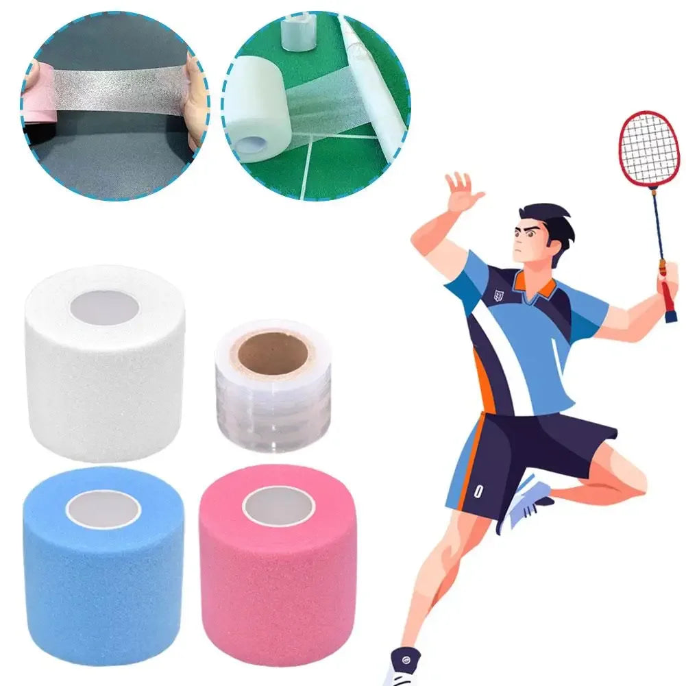 1/4pcs Thickened Badminton Racket Glue Towel Tape Anti-slip Sweat-absorbing Tape For Racket Slingshots Tennis Overgrip
