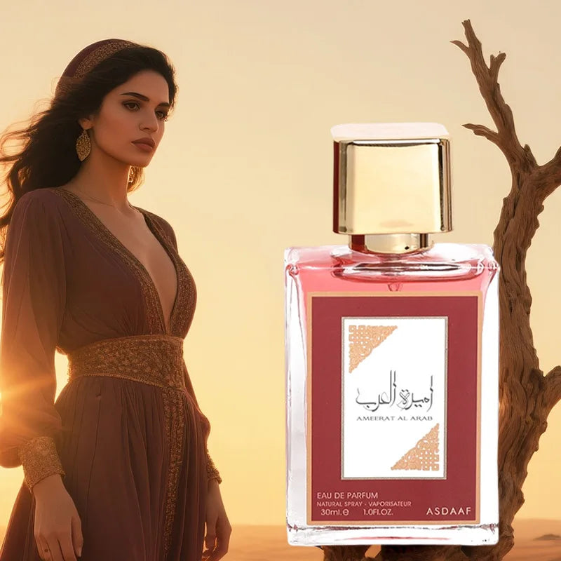 Arabian Brand Perfume Classic Cologne Creamy Muffin Woody Scent Long-lasting Fresh Unisex Fragrance Spray Charming Perfume 30ml