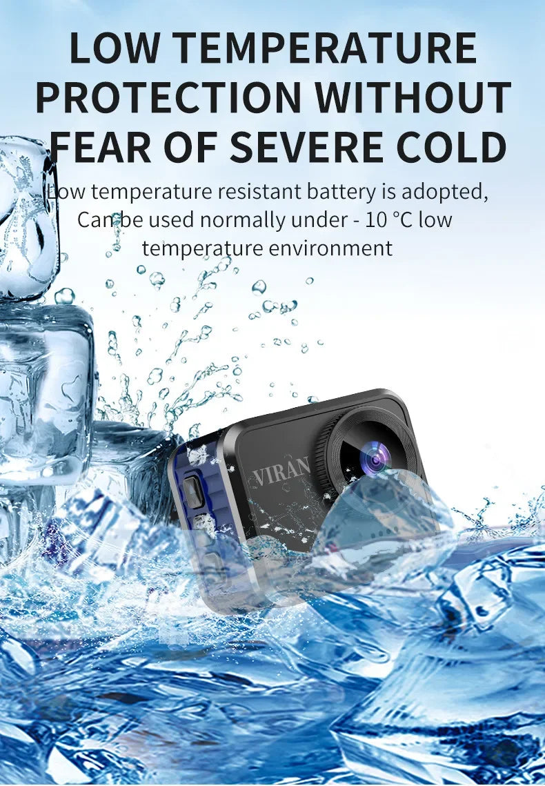 4K 60FPS Ultar HD Mini Action Camera Wifi Remote Control Screen Waterproof DV Sport Camcorder Drive Recorder Wireless Webcam V8