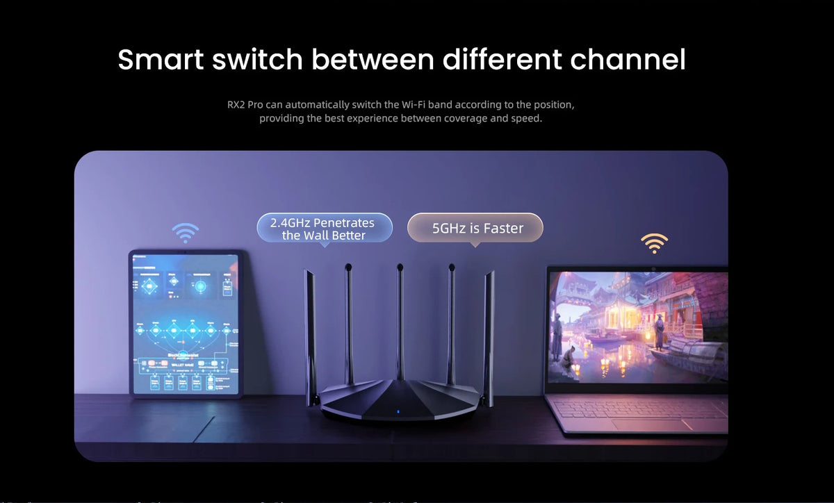 WiFi 6 Router AX3000 Gigabit Wireless Repeater Tenda 2.4G 5Ghz Gigabit WIFI6 AX1500 Extender Network Tenda AC1200 Wifi Booster